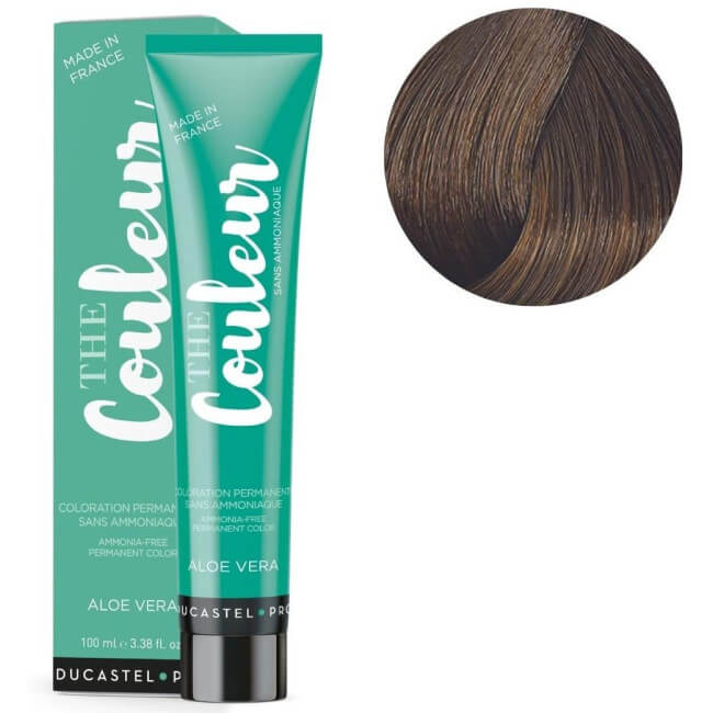 Kleuring De Kleur 0% ammoniak 7.35 goudblond mahonie Duxelle 100ML