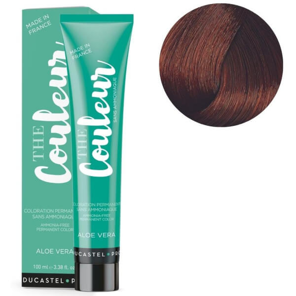 Kleuring De Kleur 0% ammoniak 7.44 diep koperblond Duxelle 100ML Kleuring De Kleur 0% ammoniak 7.44 diep koperblond Duxelle 100ML