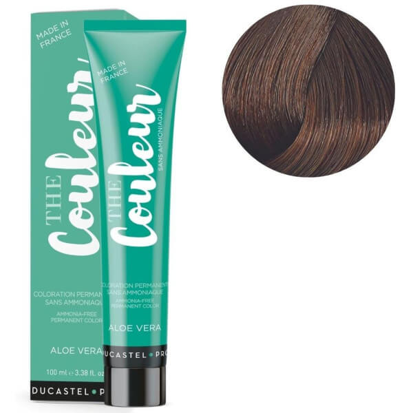 Kleuring De Kleur 0% ammoniak 7.74 koperbruine blond Duxelle 100ML Kleuring De Kleur 0% ammoniak 7.74 koperbruine blond Duxelle 100ML