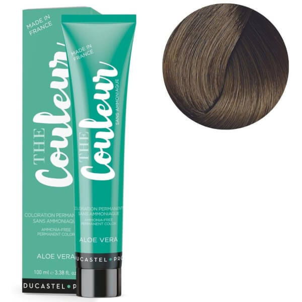 Coloration The Couleur 0% ammonique 8.00 blond clair intense Duxelle 100ML