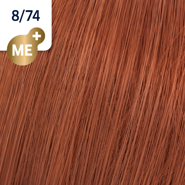Koleston Perfect ME + 60 ML Wella 8/74 light blond copper brown