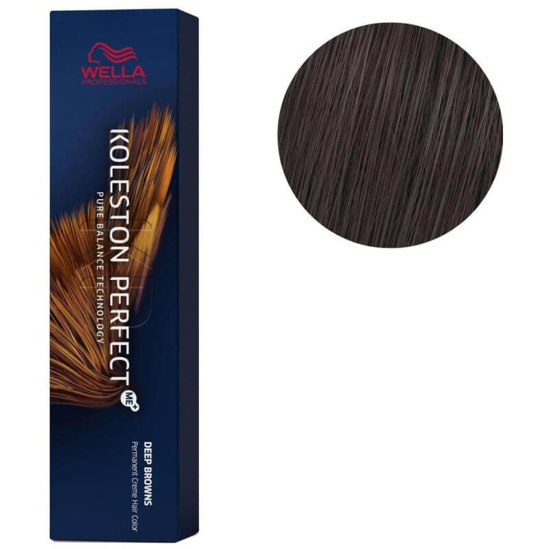 Koleston Perfect ME + 60 ML Wella 4/71 Brown Ash Brown