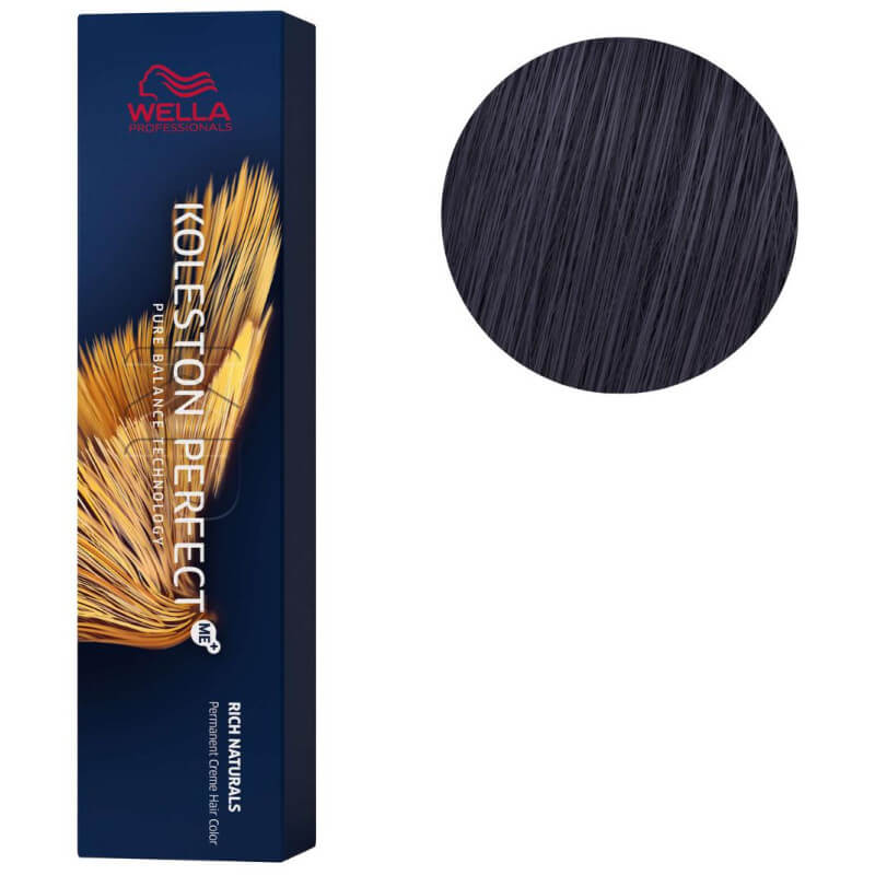 Koleston Perfect ME + 60 ML Wella 2/8 Negro-Azul