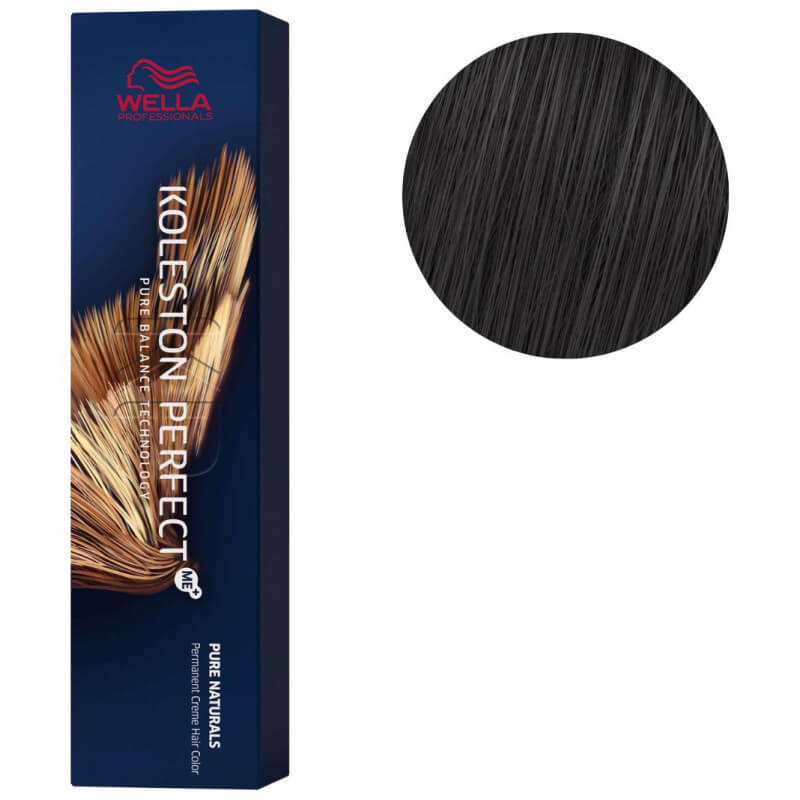 Coloração Koleston Perfect ME+ 3/0 castanho escuro Wella 60ML