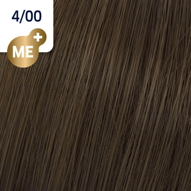 Coloração Koleston Perfect ME+ 4/00 castanho natural Wella 60ML.