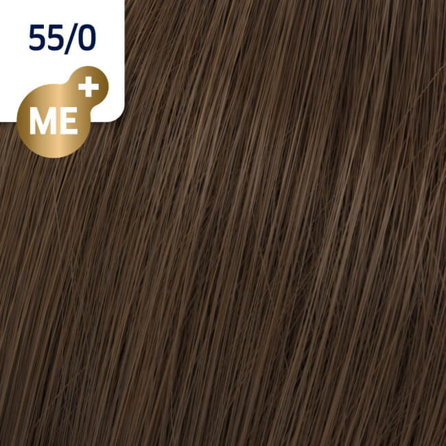 Coloração Koleston Perfect ME+ 55/0 castanho claro intenso Wella 60ML