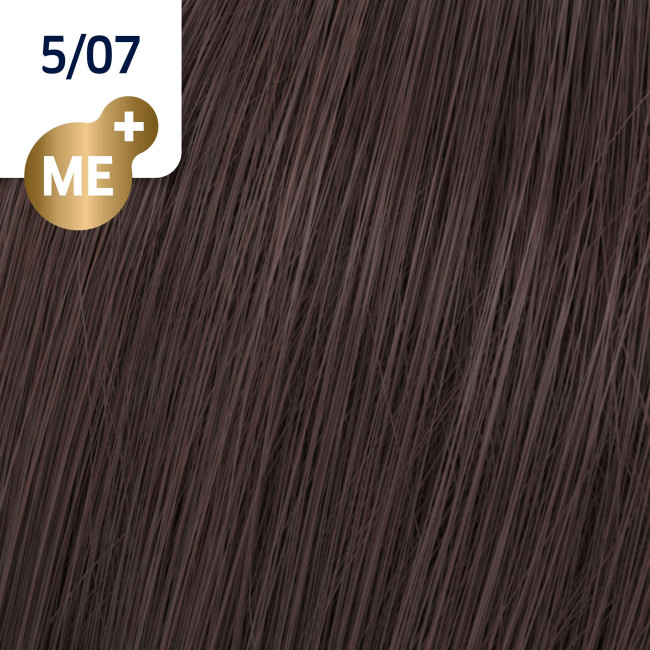 Koleston Perfect ME + 60 ML Wella 5/07 castaño natural marrón claro