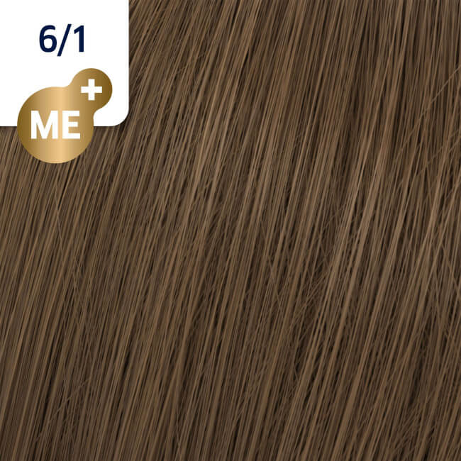 Koleston Perfect ME + 60 ML Wella 6/1 ash dark blonde