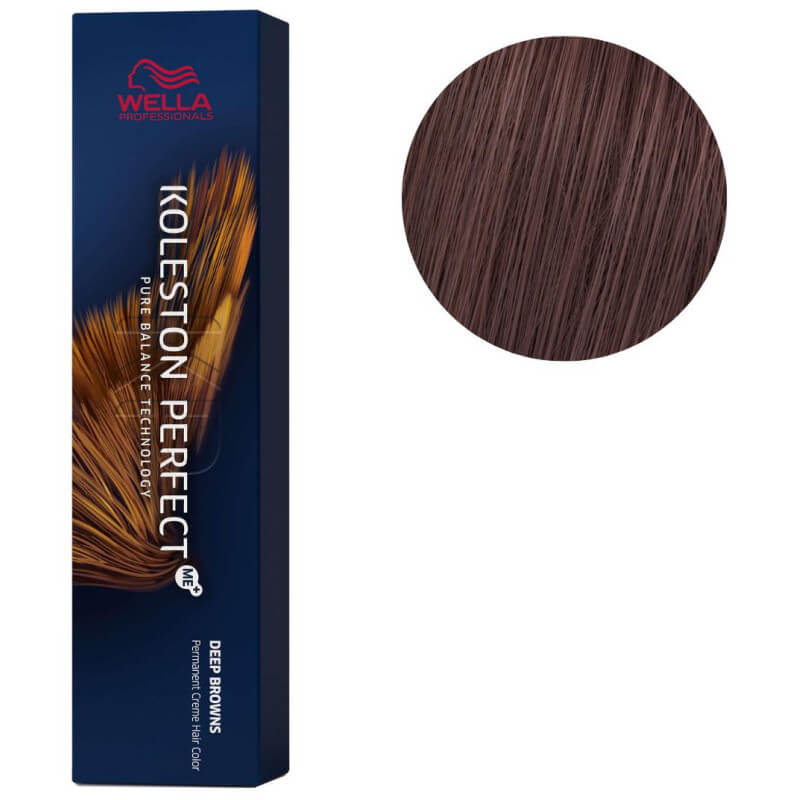 Coloration Koleston Perfect ME+ 6/73 blond foncé marron doré Wella 60ML