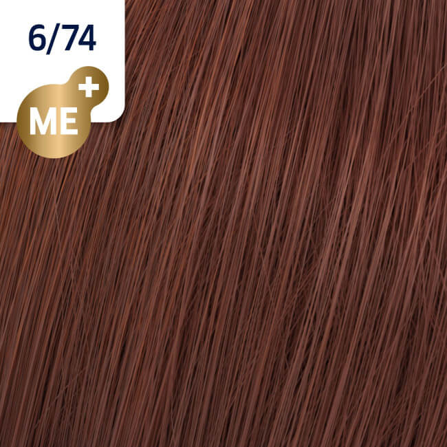 Koleston Perfect ME+ 6/74 donkerblond koperbruin Wella 60ML