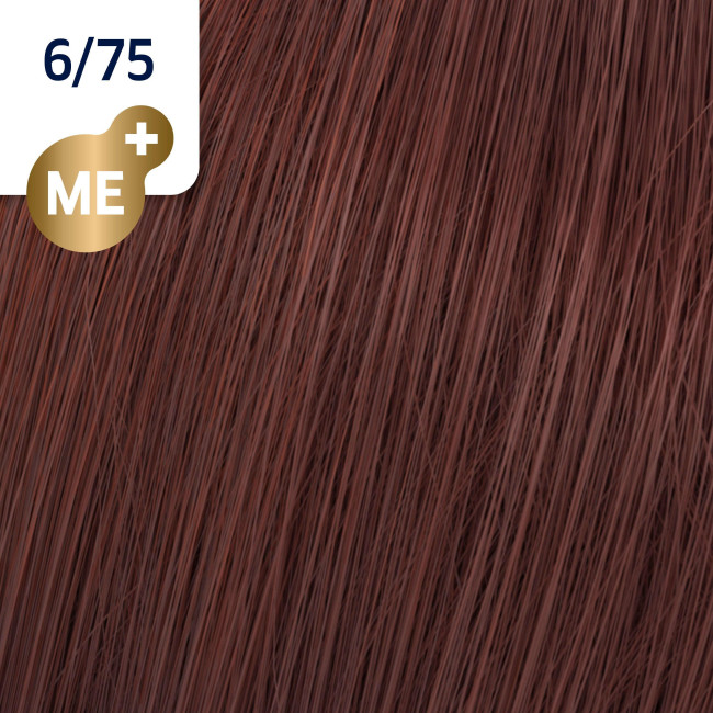 Coloration Koleston Perfect ME+ 6/75 blond foncé marron acajou Wella 60ML