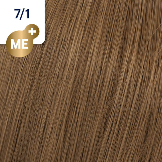 Koleston Perfect ME+ 7/1 asblond van Wella 60ML.