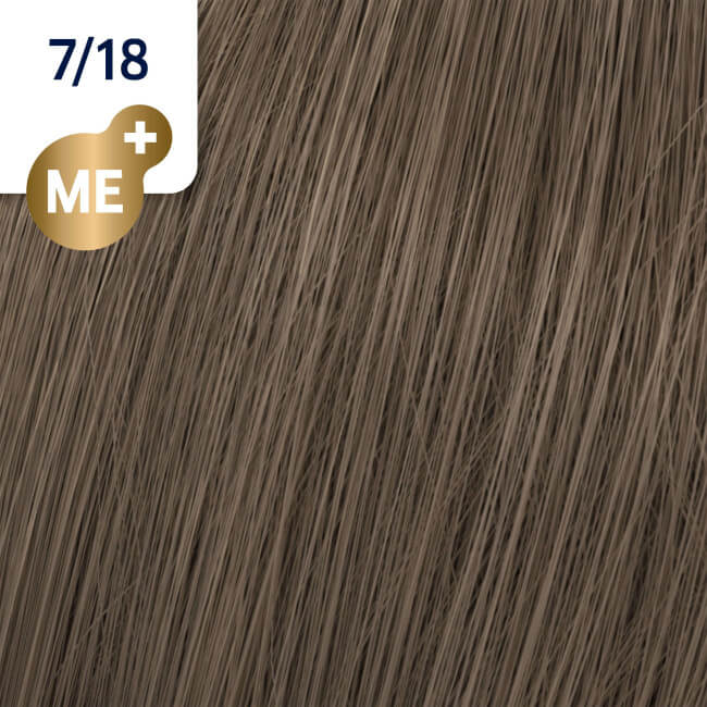 Koleston Perfect ME+ 7/18 asblond parelmoer Wella 60ML