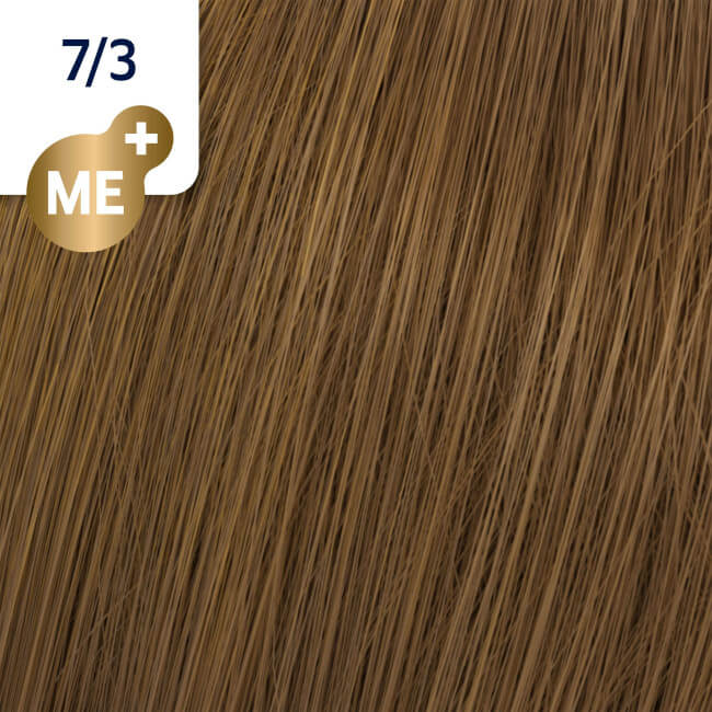 Kleur Koleston Perfect ME+ 7/3 goudblond Wella 60ML.