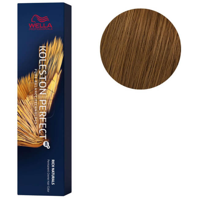 Coloração Koleston Perfect ME+ 7/31 loiro dourado acinzentado Wella 60ML