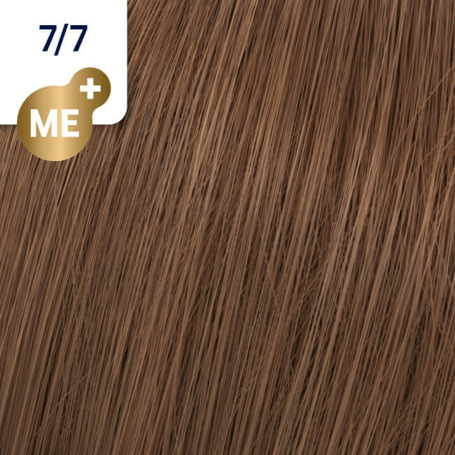 Coloração Koleston Perfect ME+ 7/7 loiro marrom Wella 60ML