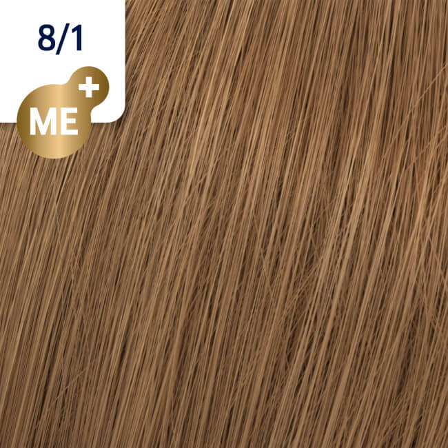 Coloração Koleston Perfect ME+ 8/1 louro claro acinzentado Wella 60ML
