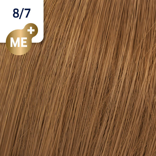 Coloração Koleston Perfect ME+ 8/7 loiro claro castanho Wella 60ML