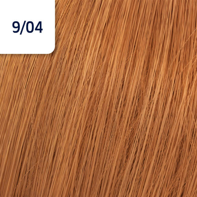 Kleuring Koleston Perfect ME+ 9/04 zeer licht koperblond natuurlijk Wella 60ML.