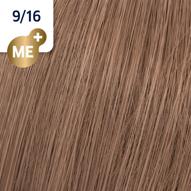 Koleston Perfect ME + 60 ML Wella 9/16 Very Light Blonde Ash Gray