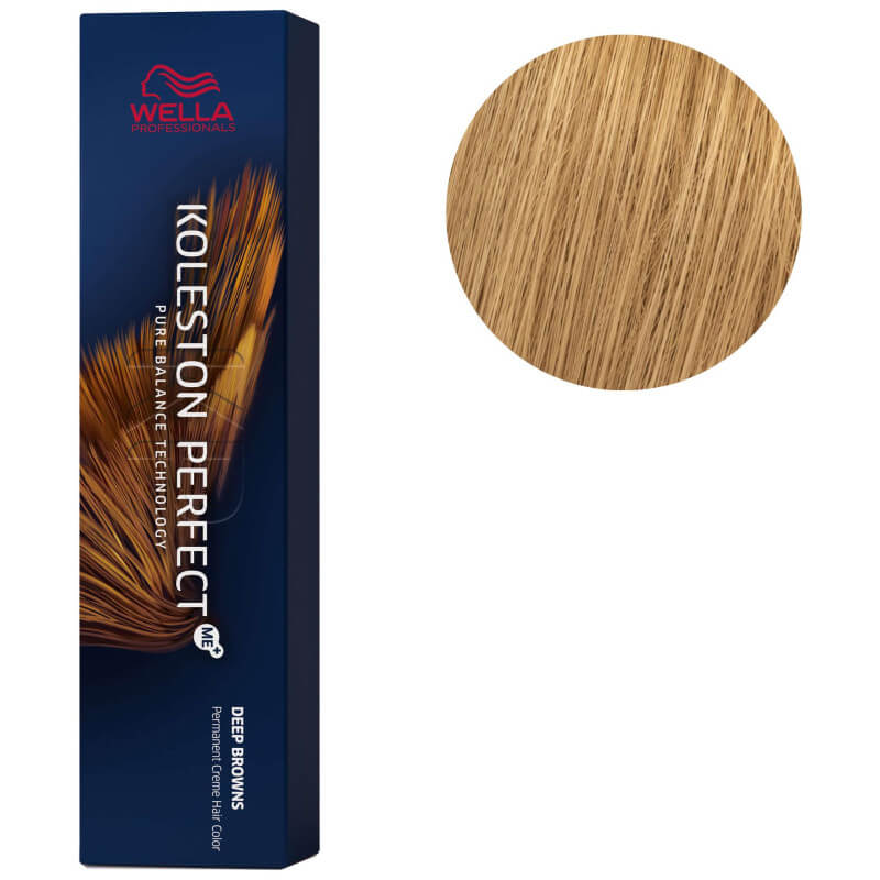 Coloration Koleston Perfect ME+ 9/73 blond très clair marron doré Wella 60ML