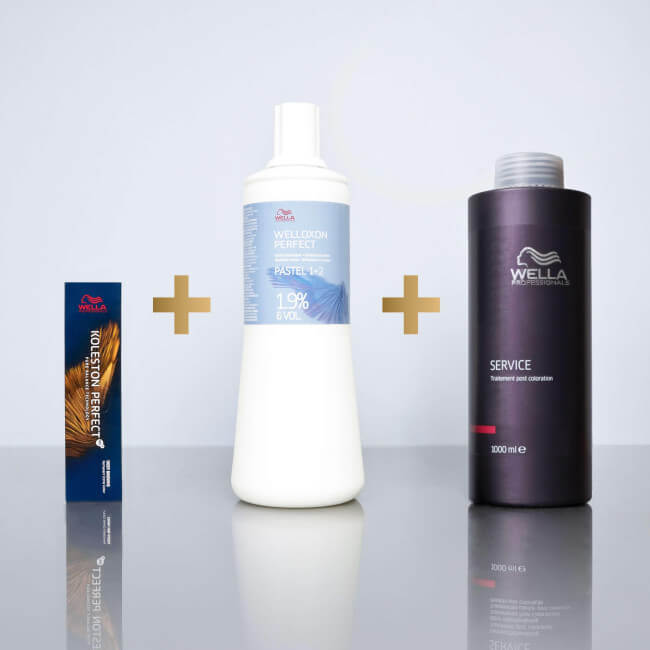 Koleston Perfect ME + 60 ML Wella 9/73 Very light blonde golden brown
