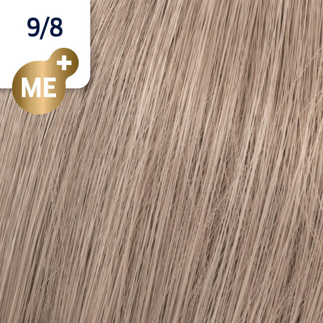 Coloração Koleston Perfect ME+ 9/8 louro muito claro pérola Wella 60ML