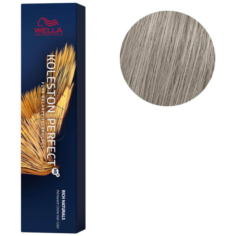 Coloration Koleston Perfect ME+ 9/81 blond très clair perlé cendré Wella 60ML