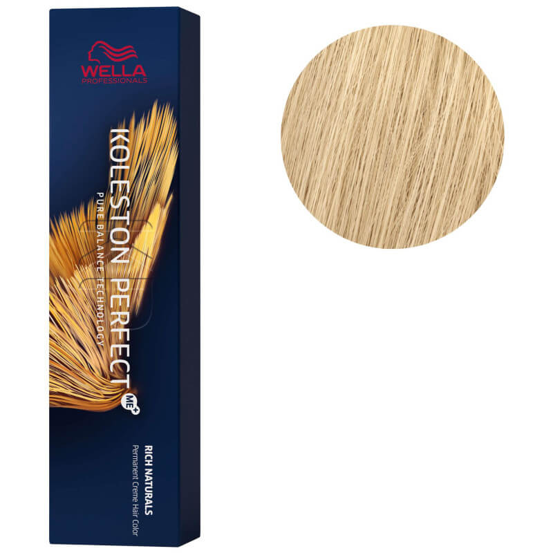 Kleuring Koleston Perfect ME+ 10/38 zeer licht goudblond parelmoer Wella 60ML