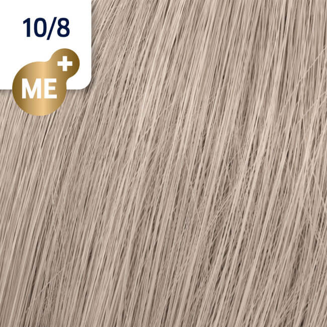 Koleston Perfect ME+ 10/8 zeer licht parelblond Wella 60ML.