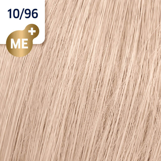 Koleston Perfect ME+ 10/96 zeer licht gerookt violette blonde kleuring van Wella, 60 ML.