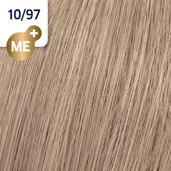 Koleston Perfect ME+ 10/97 zeer licht asblond bruin Wella haarkleuring 60ML.