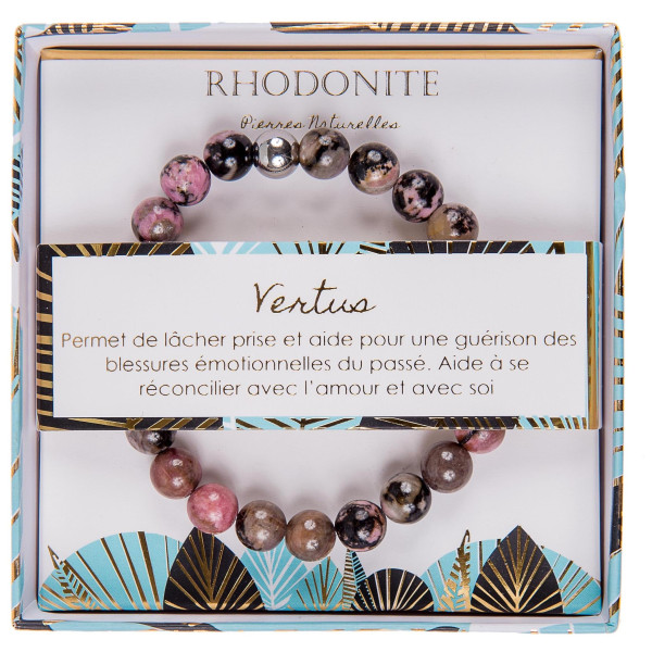 Bracelet rhodonite Stella Green