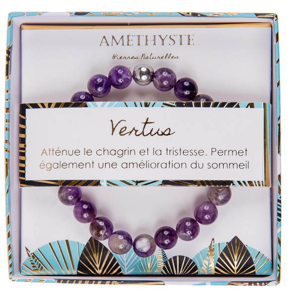 Bracelet amethyste Stella Green