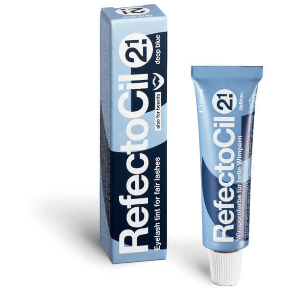 Teint voor wimpers & wenkbrauwen Diepblauw nr. 2.1 RefectoCil 15 ml Teint voor wimpers & wenkbrauwen Diepblauw nr. 2.1 RefectoCil 15 ml