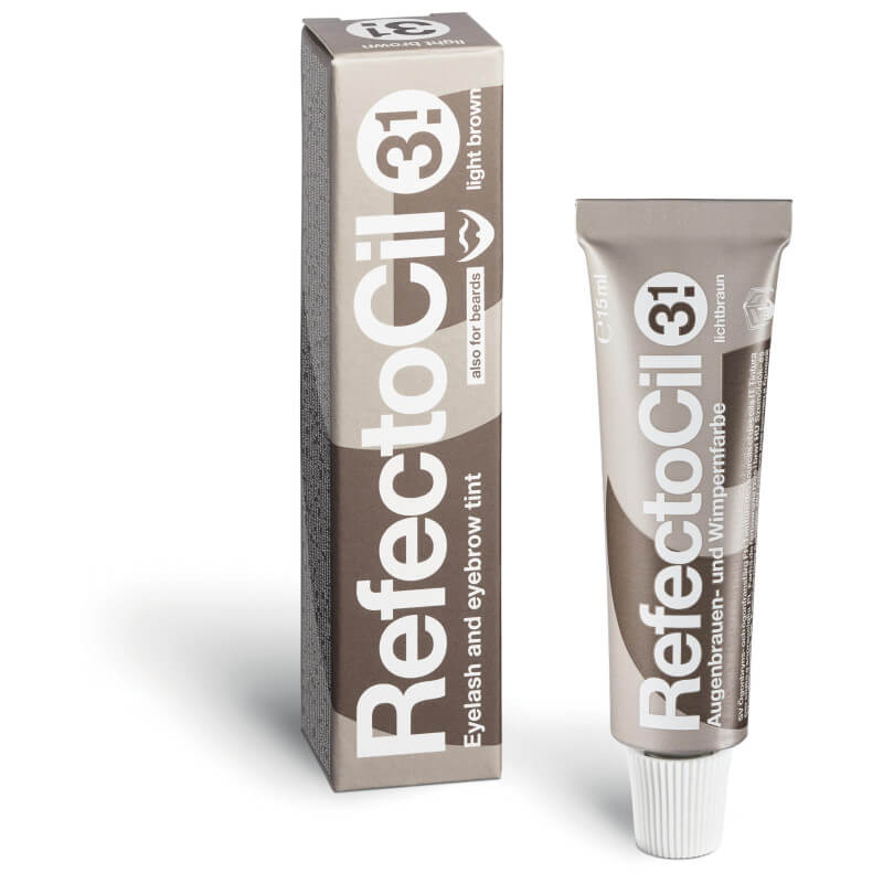 Haarkleuring wimpers & wenkbrauwen Lichtbruin nr. 3.1 RefectoCil 15ml