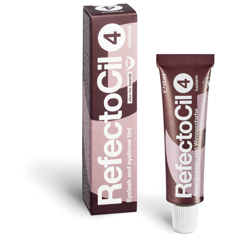 Tinta para cílios e sobrancelhas Castanho nº4 RefectoCil 15ml