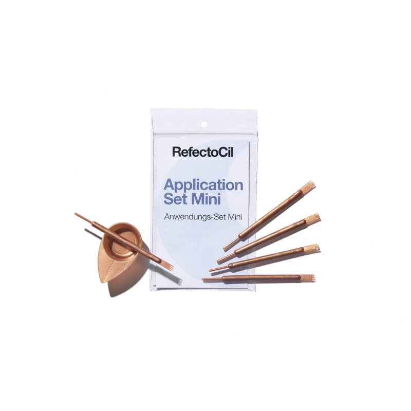 Mini conjunto de 10 peças para cílios e sobrancelhas RefectoCil