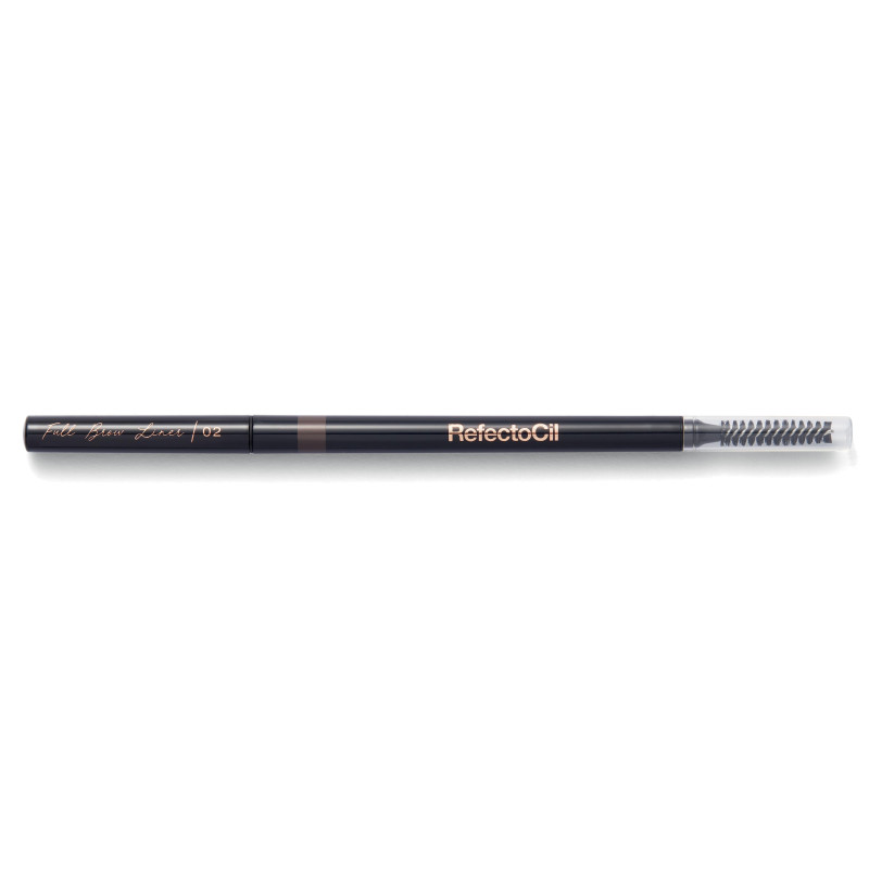 Eyebrow pencil with brush shade No. 02 Brown RefectoCil