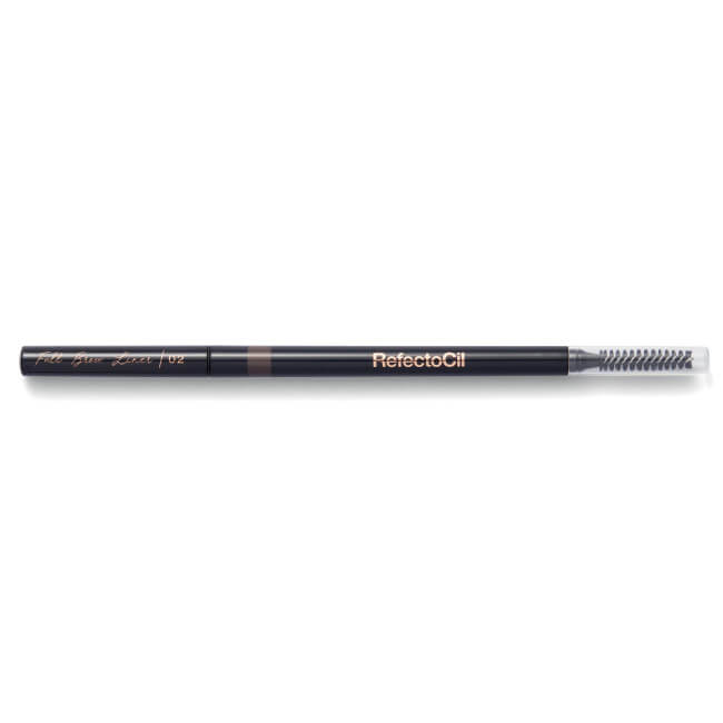 Lápis de sobrancelha com escova, tom nº 02 Marrom RefectoCil