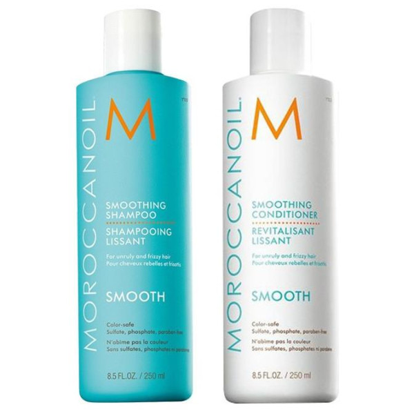 Duo Disciplinant : Shampooing 250 ml + Conditionneur 250 ml Moroccanoil