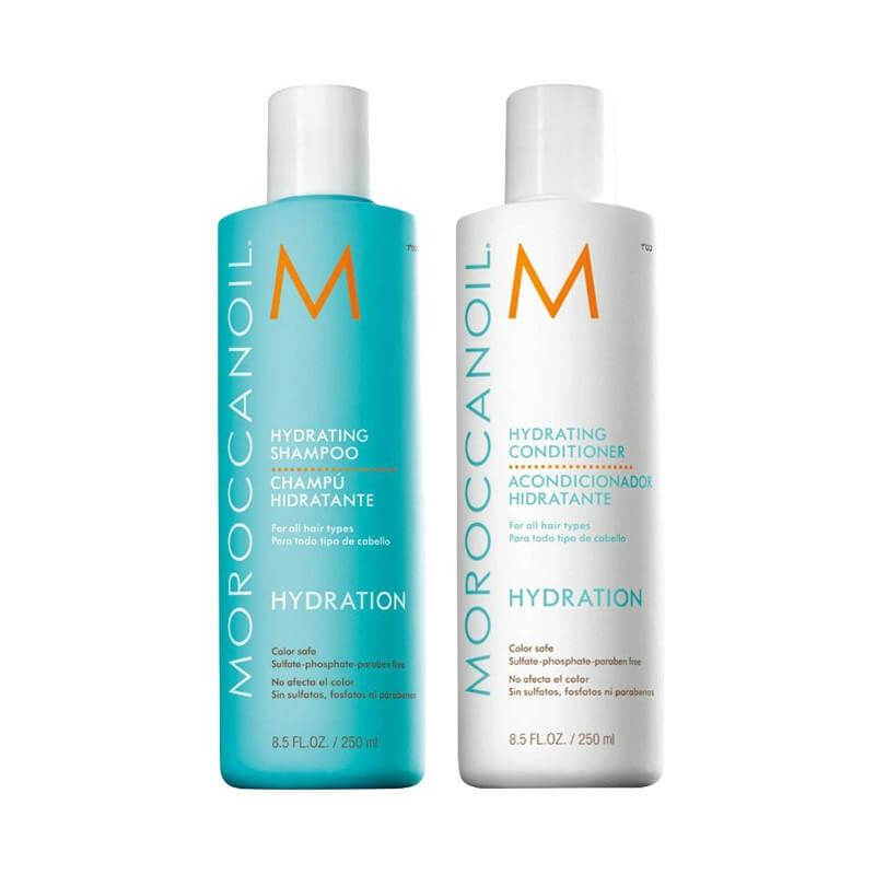 Duo Volume: Champú 250 ml + Acondicionador 250 ml Moroccanoil