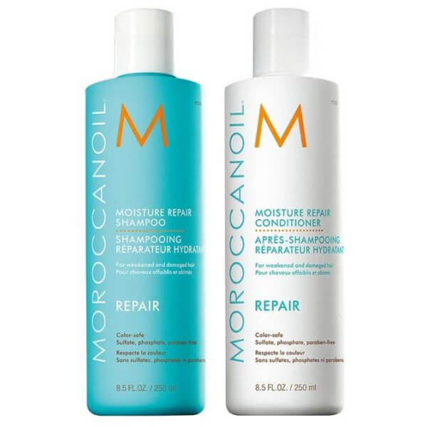 Duo Reparação: Champô 250 ml + Condicionador 250 ml Moroccanoil Duo Reparação: Champô 250 ml + Condicionador 250 ml Moroccanoil