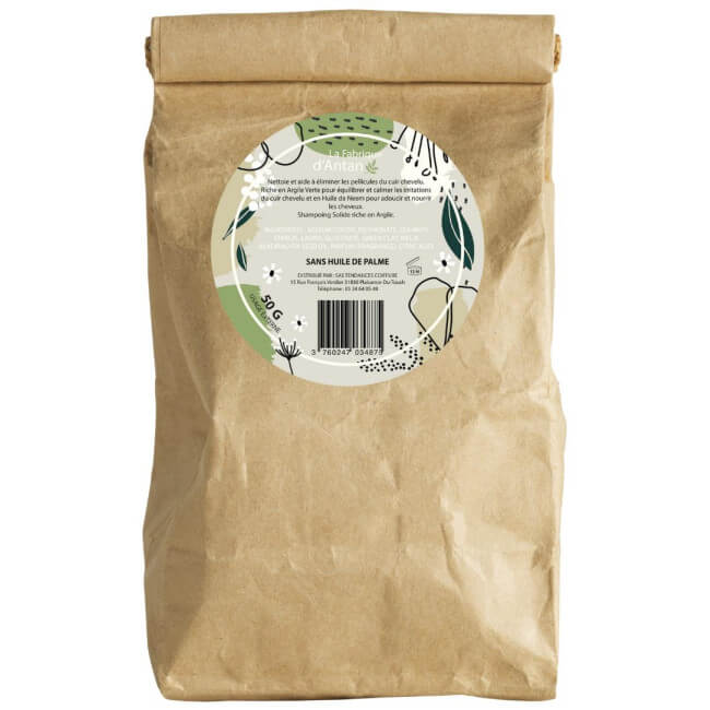 Champú sólido anticaspa té verde Man's Beard 50g