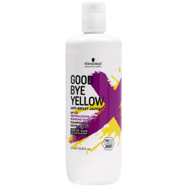 Champô Goodbye Yellow Schwarzkopf 1L Champô Goodbye Yellow Schwarzkopf 1L