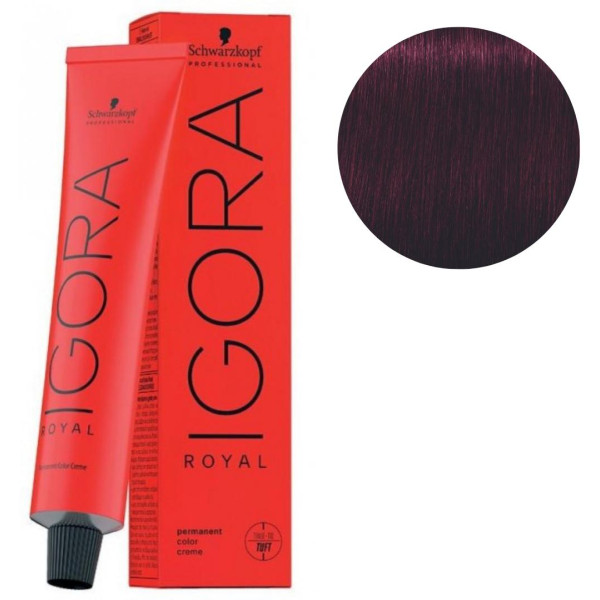 Igora Royal 5-99 marrón claro púrpura extra de 60 ML