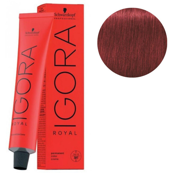 Coloration Igora Royal 6-88 blond foncé rouge extra Schwarzkopf 60ML