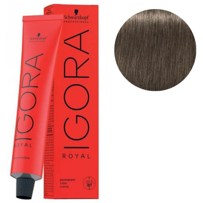 Igora Royal 7-1 Asblond Midden 60 ML