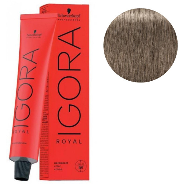 Igora Royal 8-1 luz de ceniza rubia 60 ML