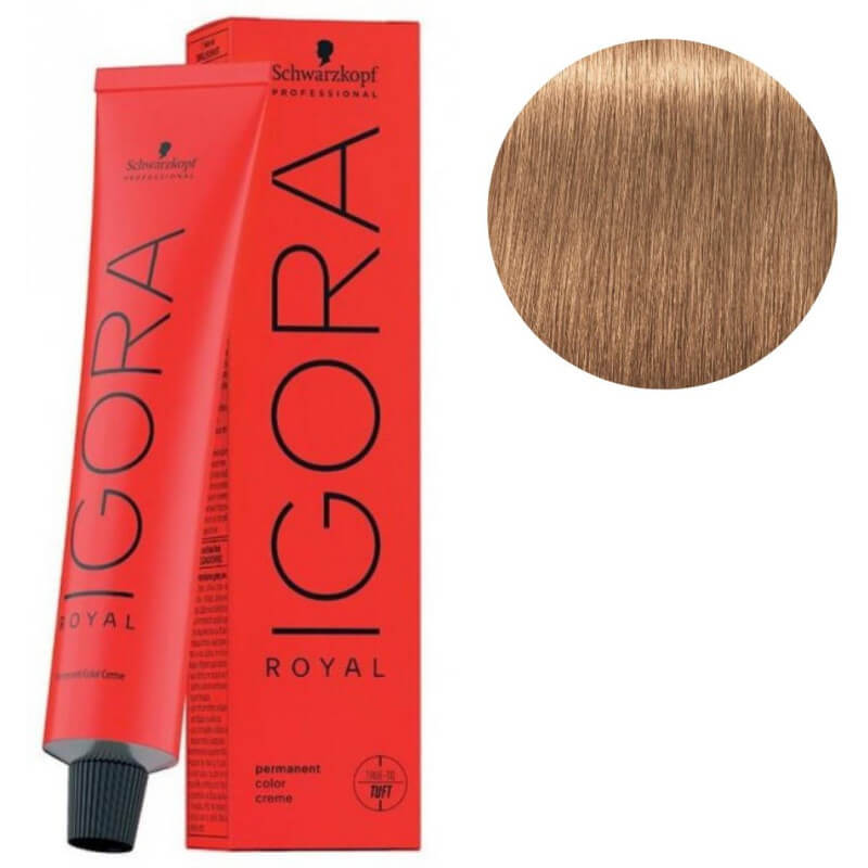 Kleuring Igora Royal 8-65 lichtbruin goud blond 60ML